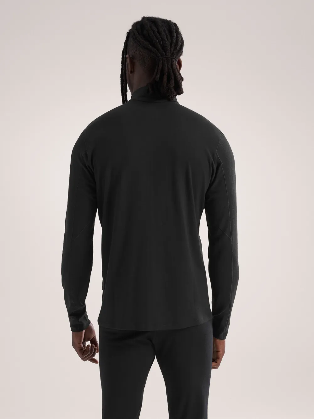 Rho Merino Wool Zip Neck Men's