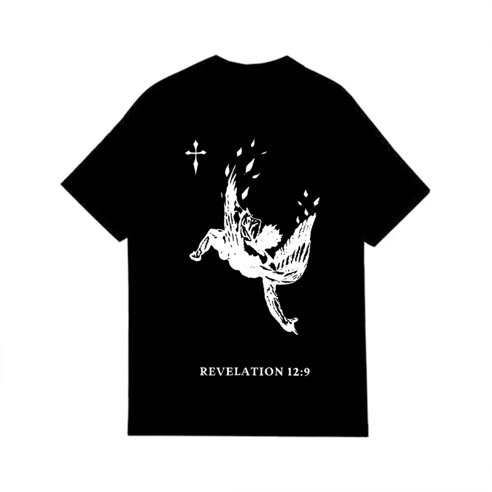 REVELATION DESIGNED PATTERN PRINTED TEE