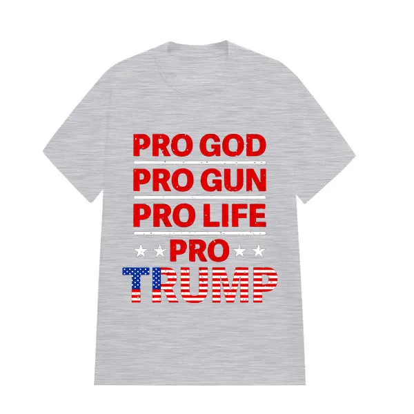 PRO GOD PRO LIFE PRINTED TEE