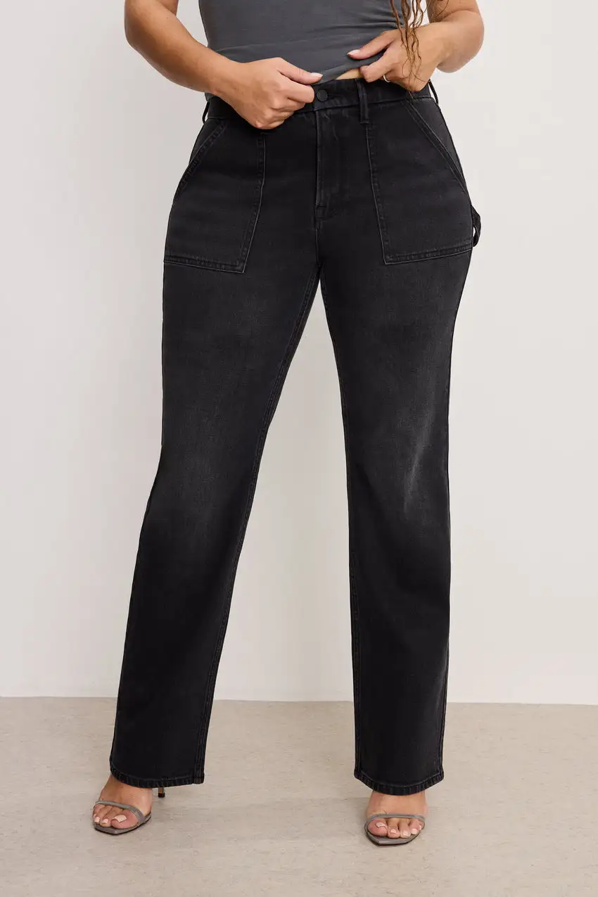 GOOD ICON STRAIGHT CARPENTER JEANS