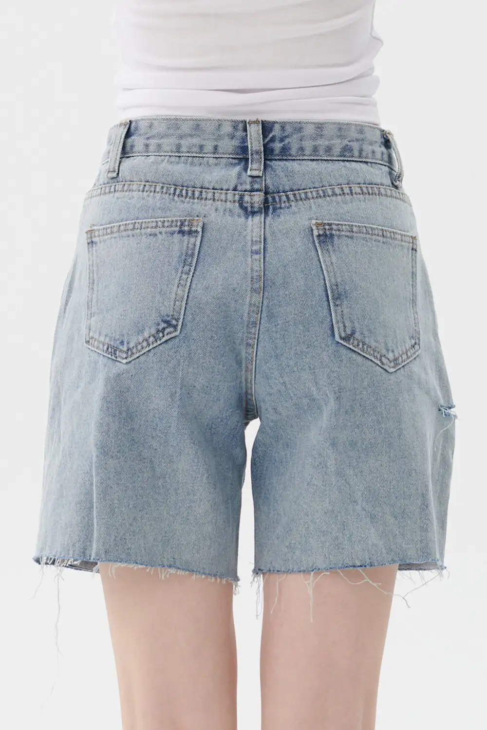 Sloan Cutout Denim Shorts