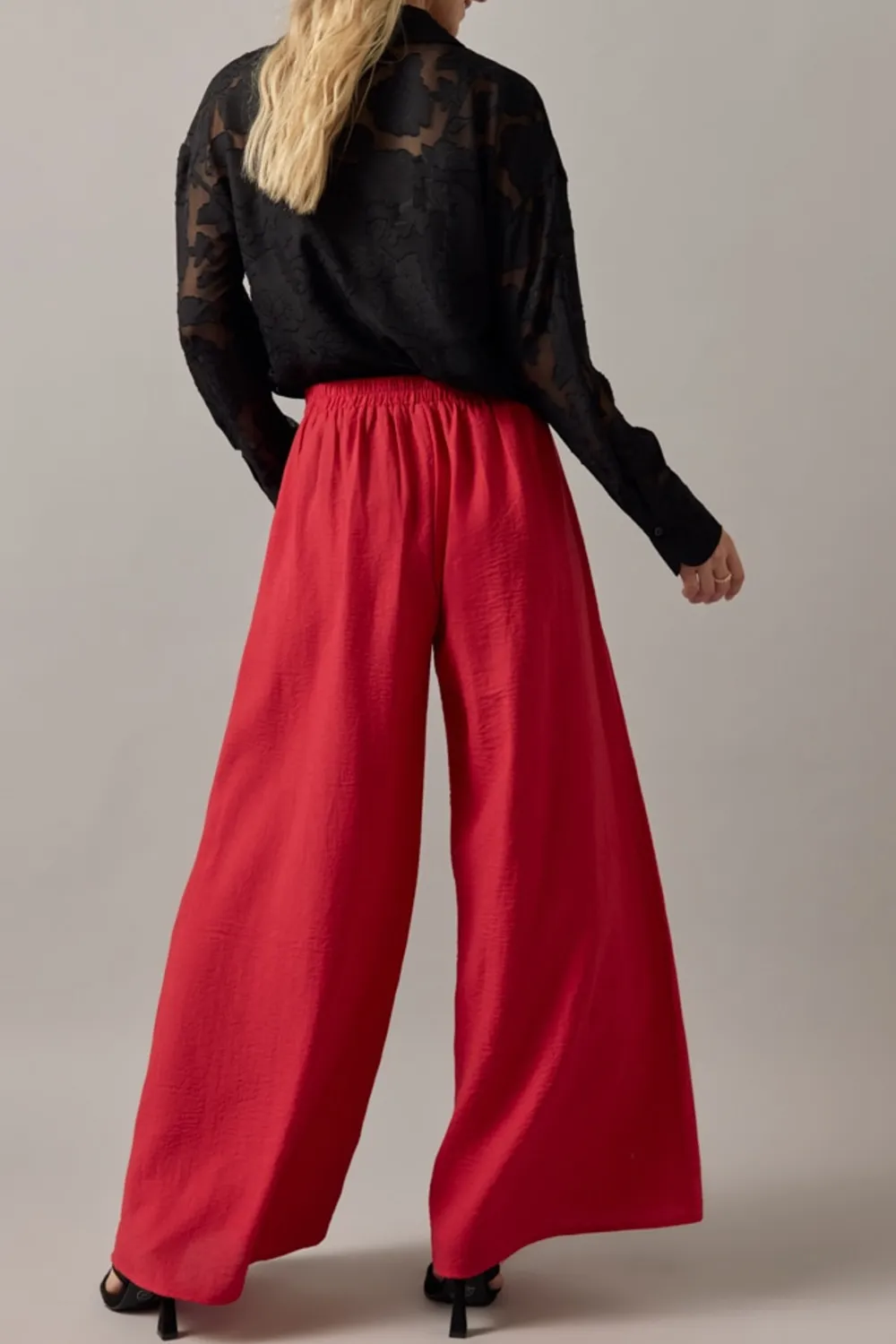 Kaye Wide Leg Fluid Pants