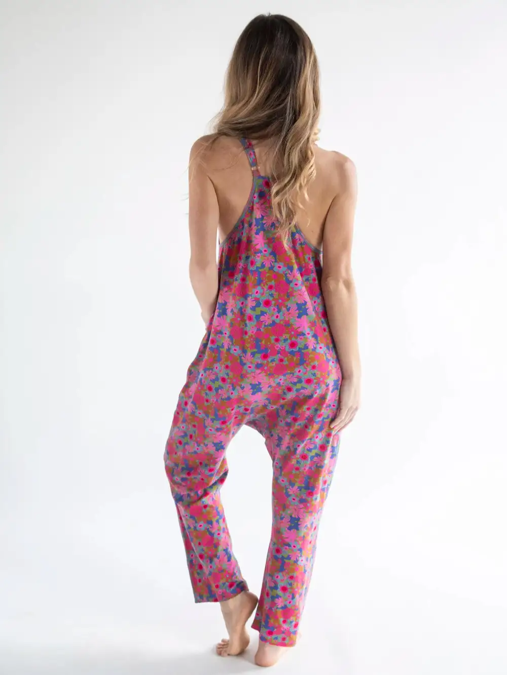 Lucy Jumpsuit - Rust Orchid Pink