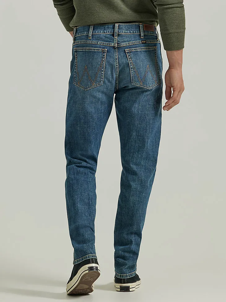 MEN'S TAPERED REGULAR FIT JEAN IN GREY WASH