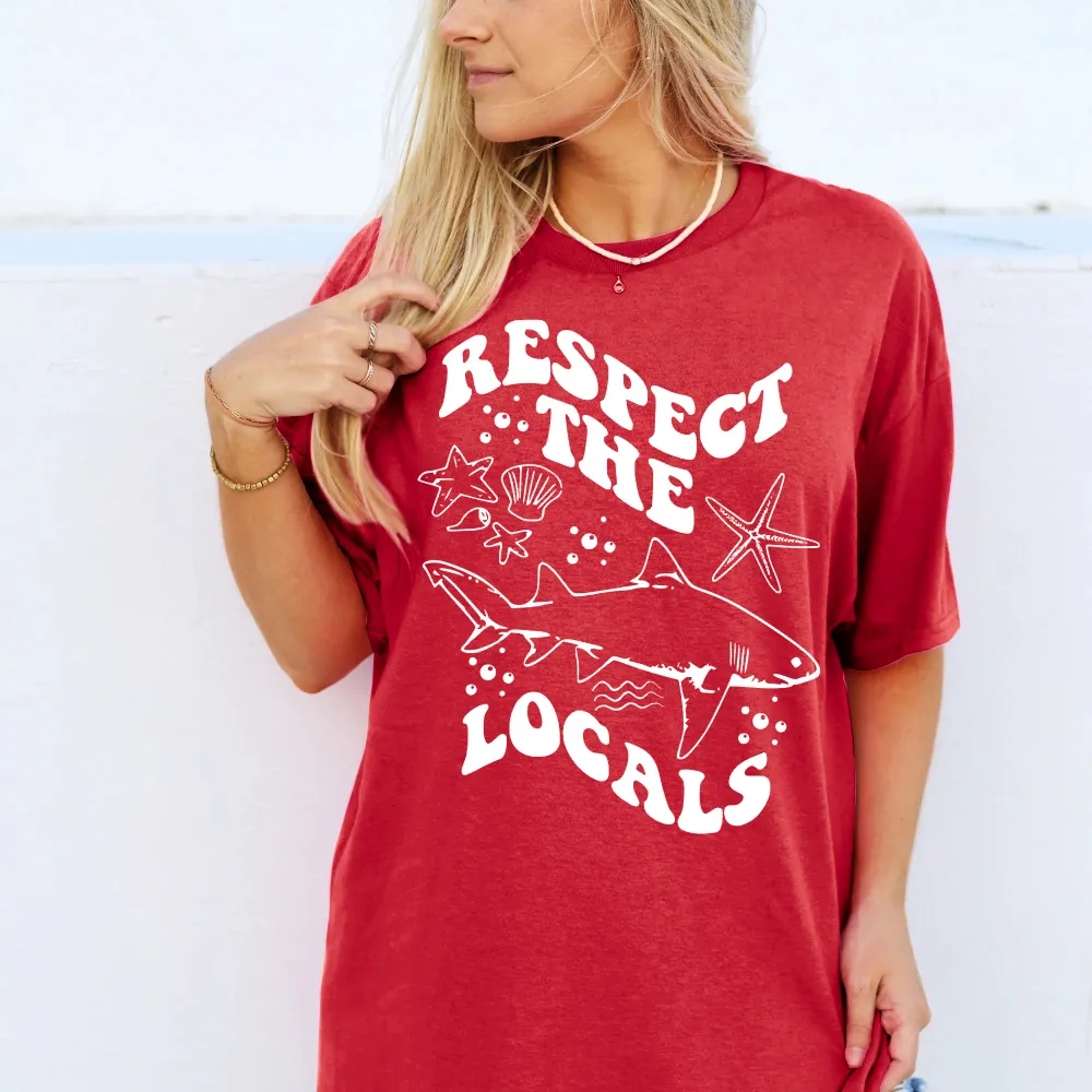 Women's Respect The Locals Loose Tee