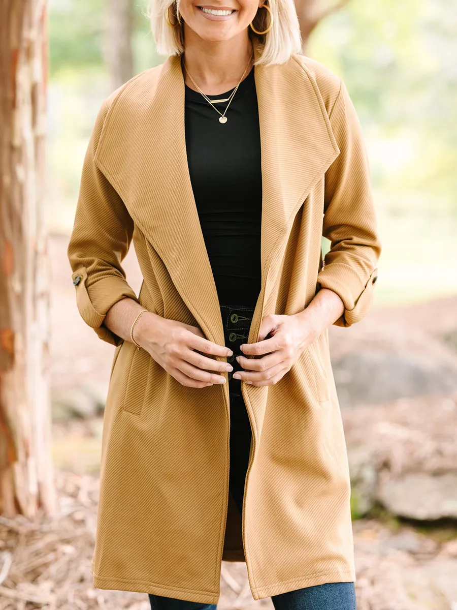 Camel Brown Coat