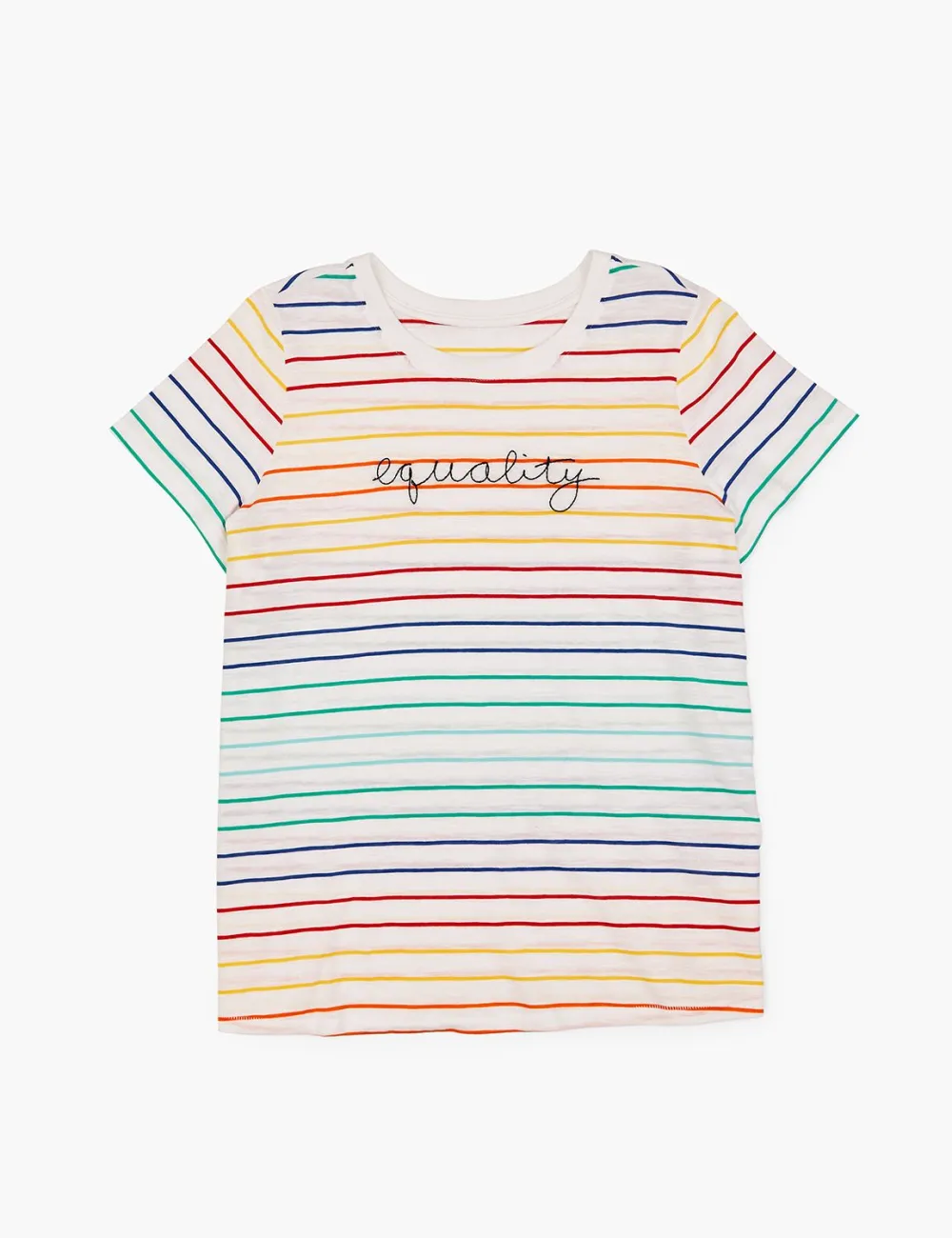 Modern Equality Embroidered Graphic Tee