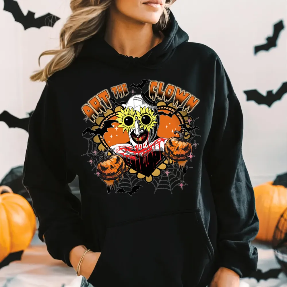 Art The Clown in Halloween Season Terrifier Funny Halloween Hoodie