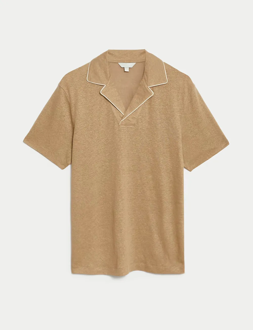 Linen Rich Polo Shirt