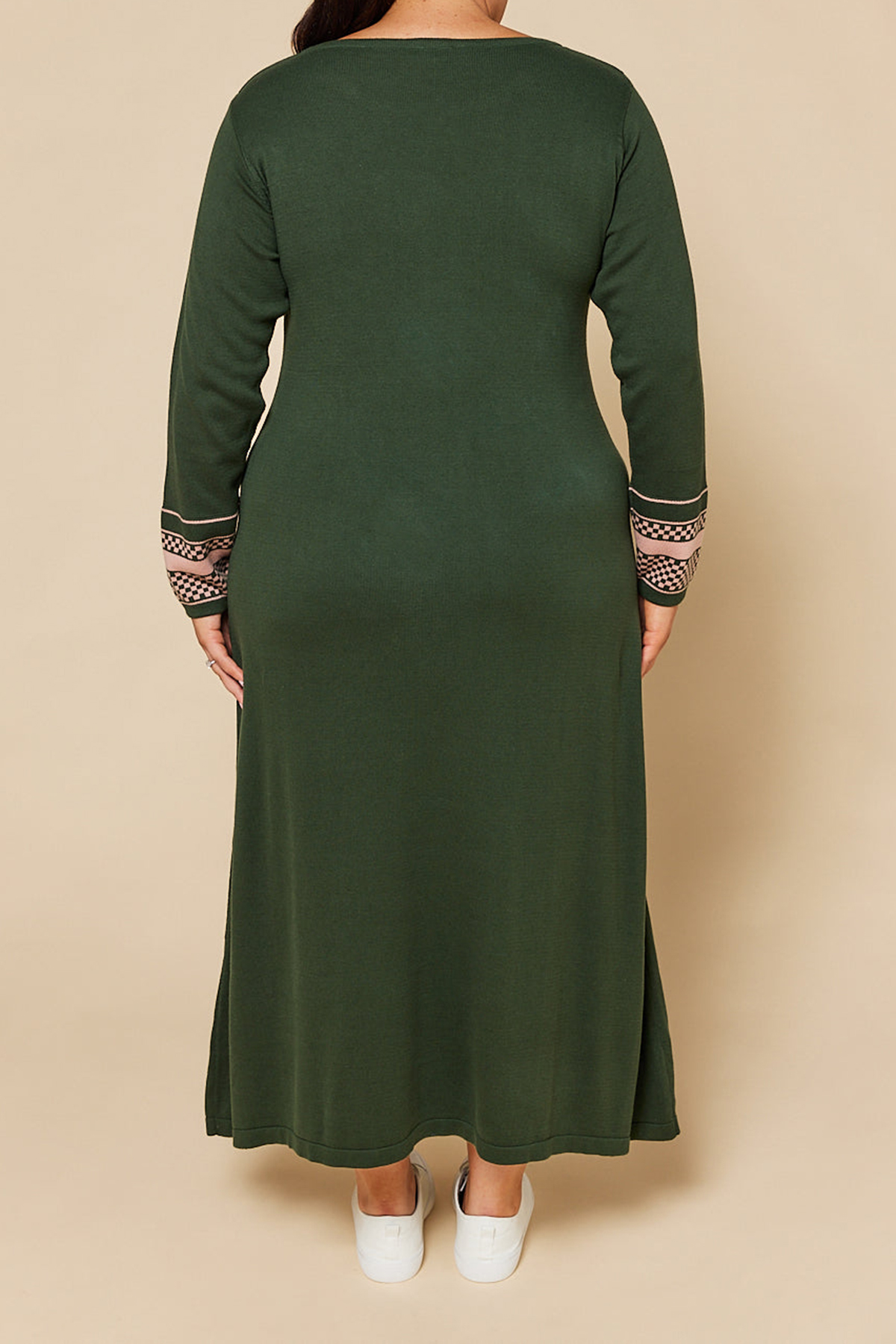 Binky Midi Dress in Olive