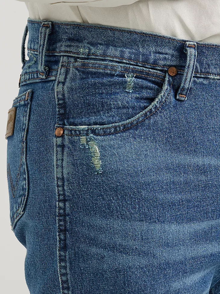 VINTAGE-INSPIRED COWBOY CUT® REGULAR FIT JEANS IN INDIGO BLUE