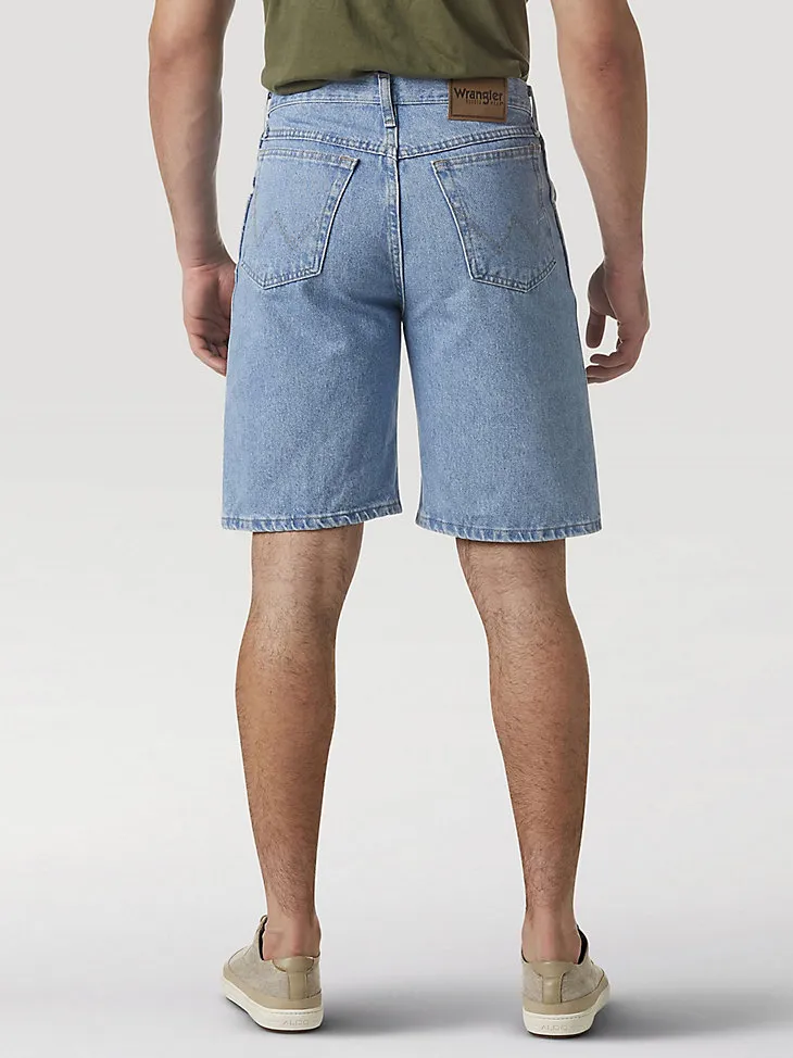 WRANGLER RUGGED WEAR® RELAXED FIT SHORT IN VINTAGE INDIGO