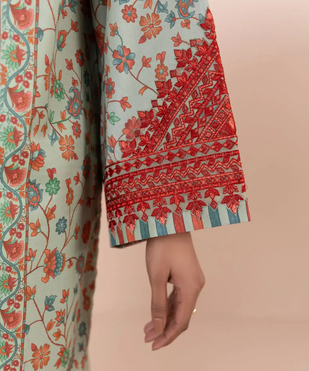 3 Piece - Embroidered Lawn Suit