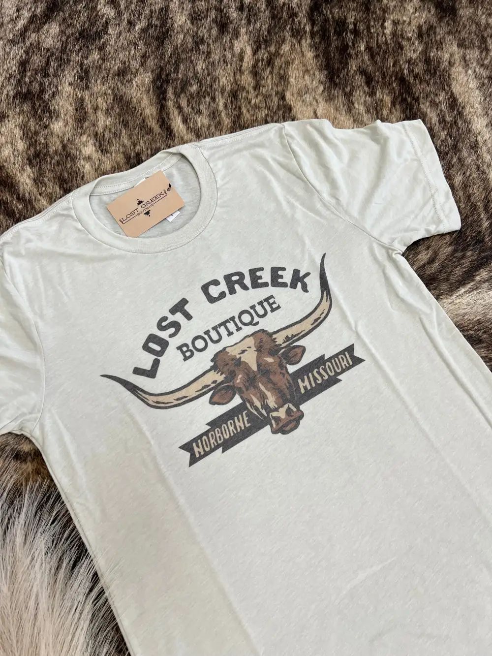 Lost Creek Longhorn Logo T-Shirt