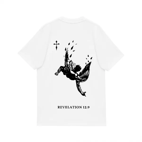 REVELATION DESIGNED PATTERN PRINTED TEE