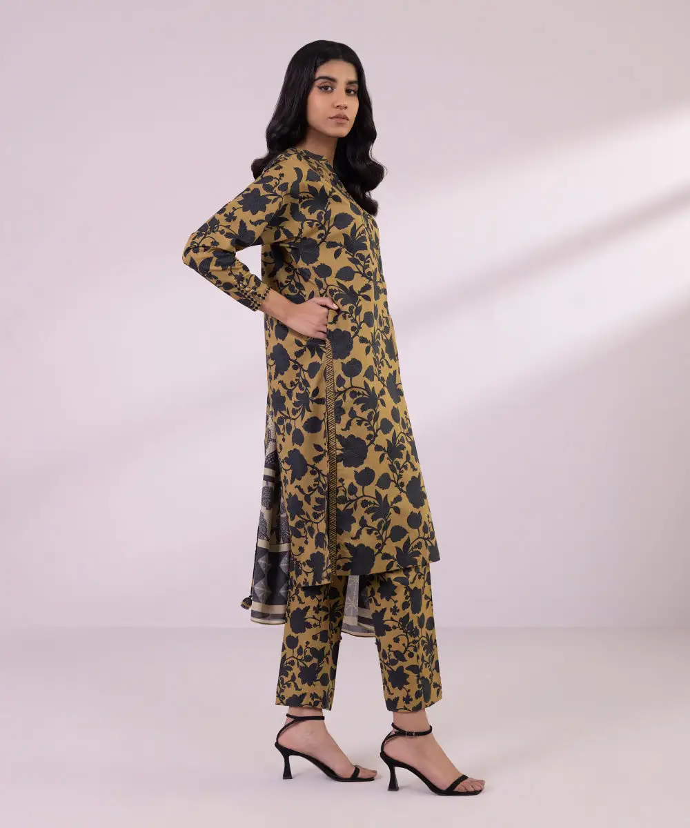 3 Piece - Printed Lawn Suit