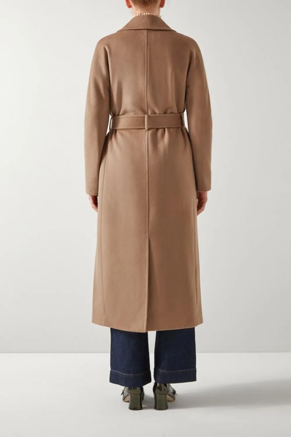 Frances Camel Maxi Wool Coat