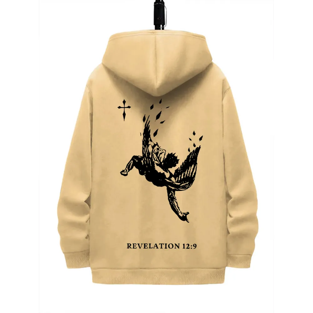 REVELATION DESIGNED PATTERN PRINTED HOODIE