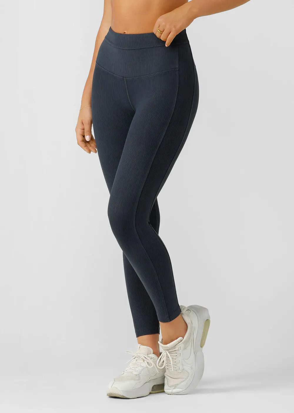 Amplify Washed Rib Ankle Biter Leggings