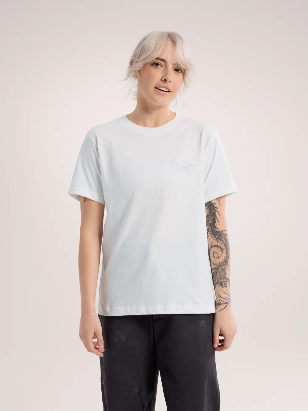 Kragg Cotton Little Bird Crew Shirt SS Women's