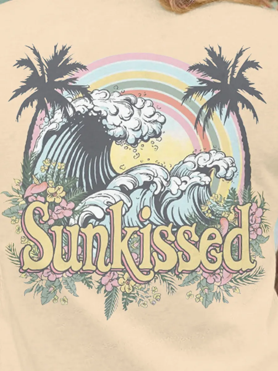 Sunkissed Flowers Tee