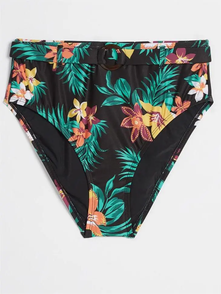 Boardwalk Bliss High-Waisted Bikini Bottom