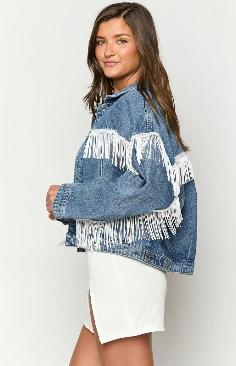 Western Ways Mid Wash Denim Jacket