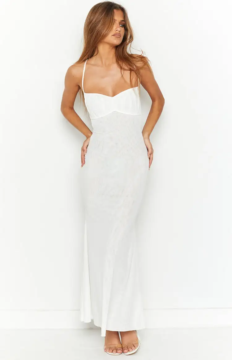 Elysium White Maxi Dress