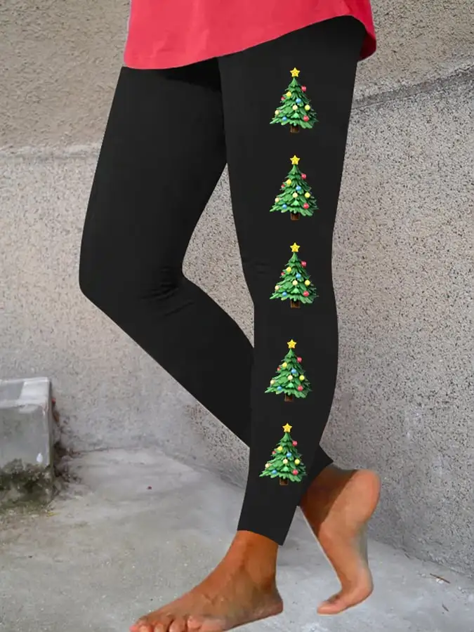 Women's   Tree🎄 Print Leggings