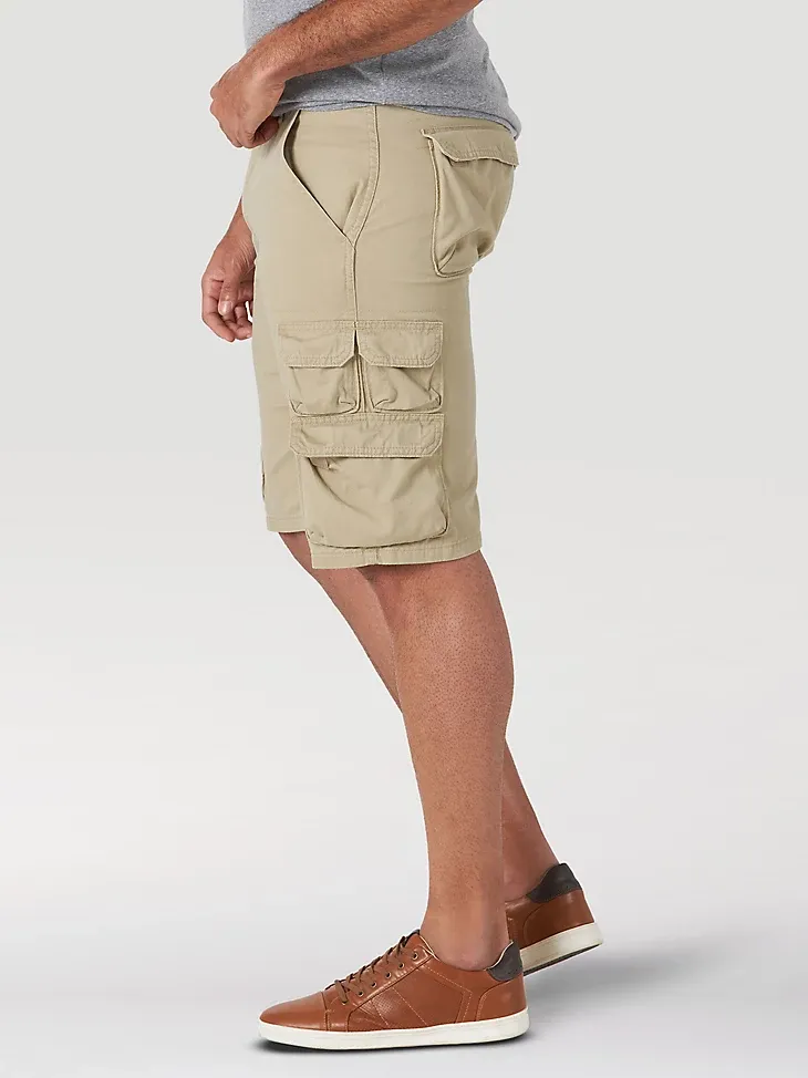 MEN'S WRANGLER AUTHENTICS® CARGO SHORT IN CAMEL