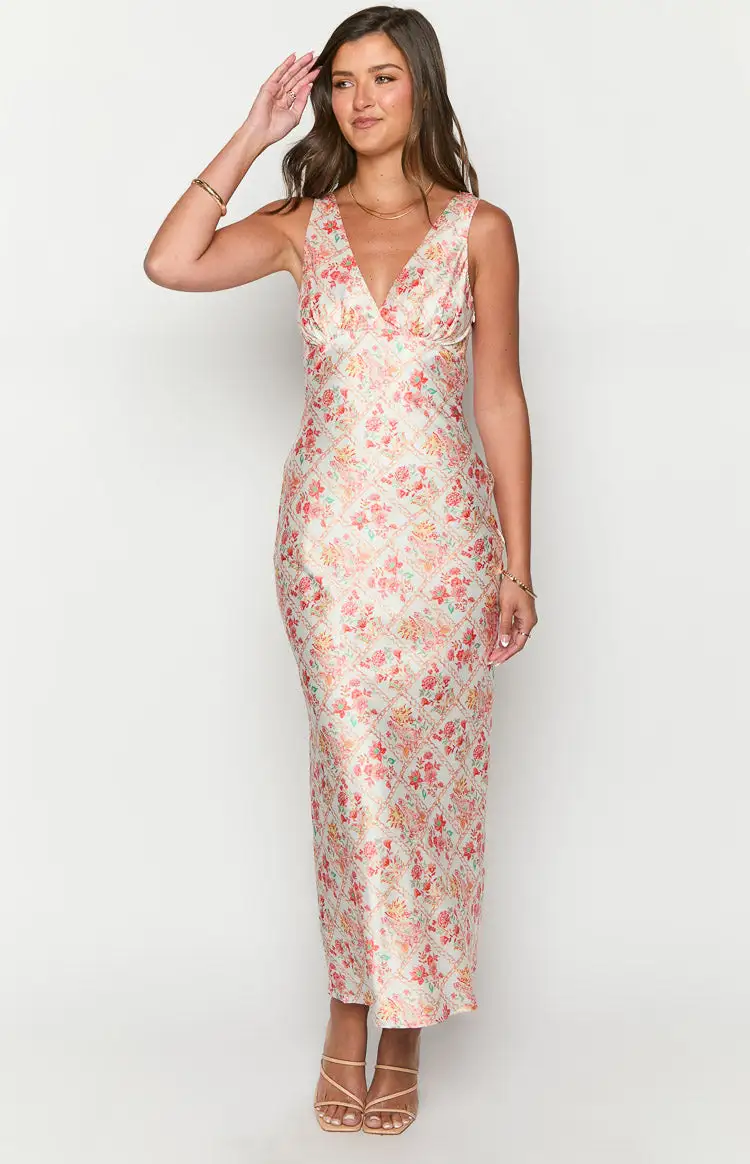 Verlaine Paisley Floral Maxi Dress