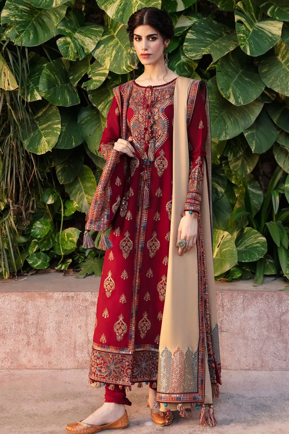 EMBROIDERED SLUB KHADDAR SETS