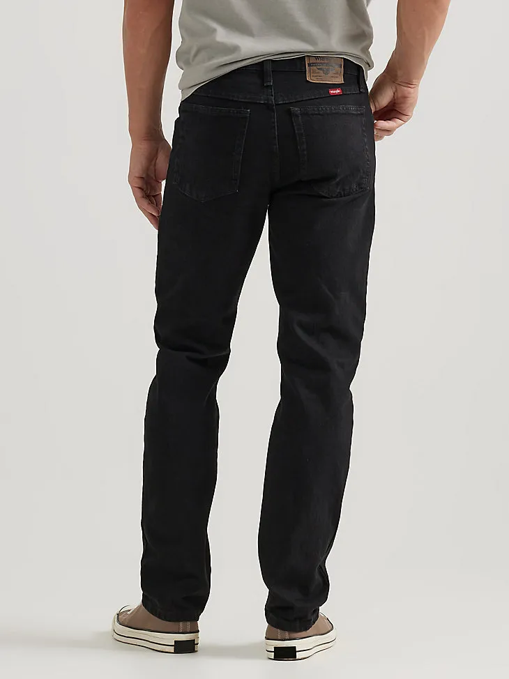 WRANGLER® FIVE STAR PREMIUM DENIM REGULAR FIT JEAN IN COAL BLACK