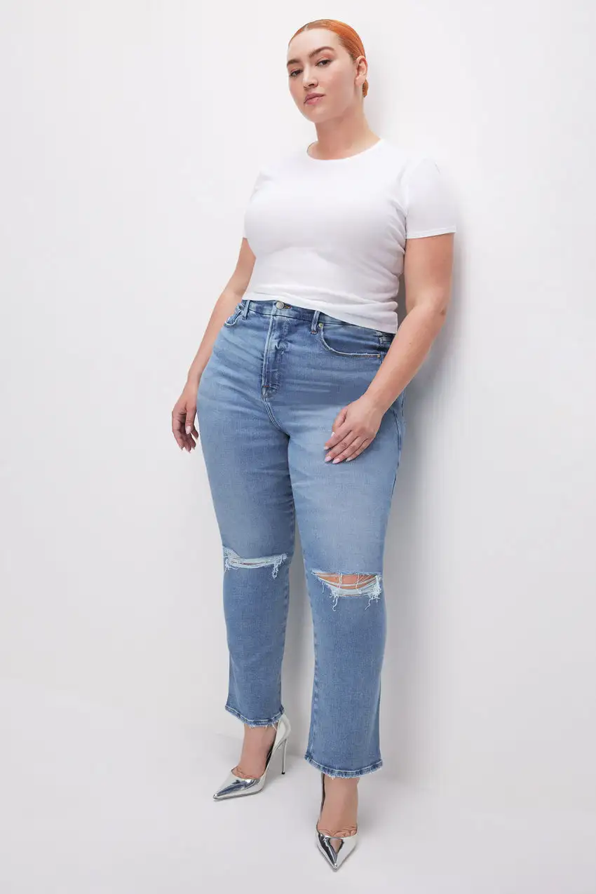 GOOD CURVE STRAIGHT JEANS