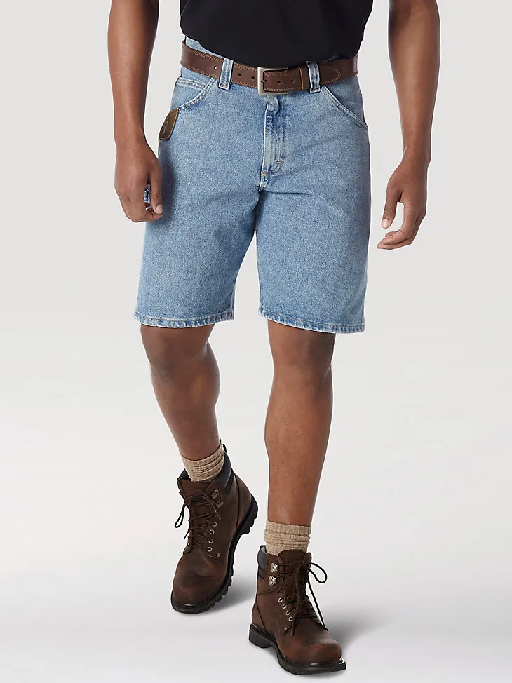 WRANGLER® RIGGS WORKWEAR® CARPENTER SHORT IN VINTAGE INDIGO