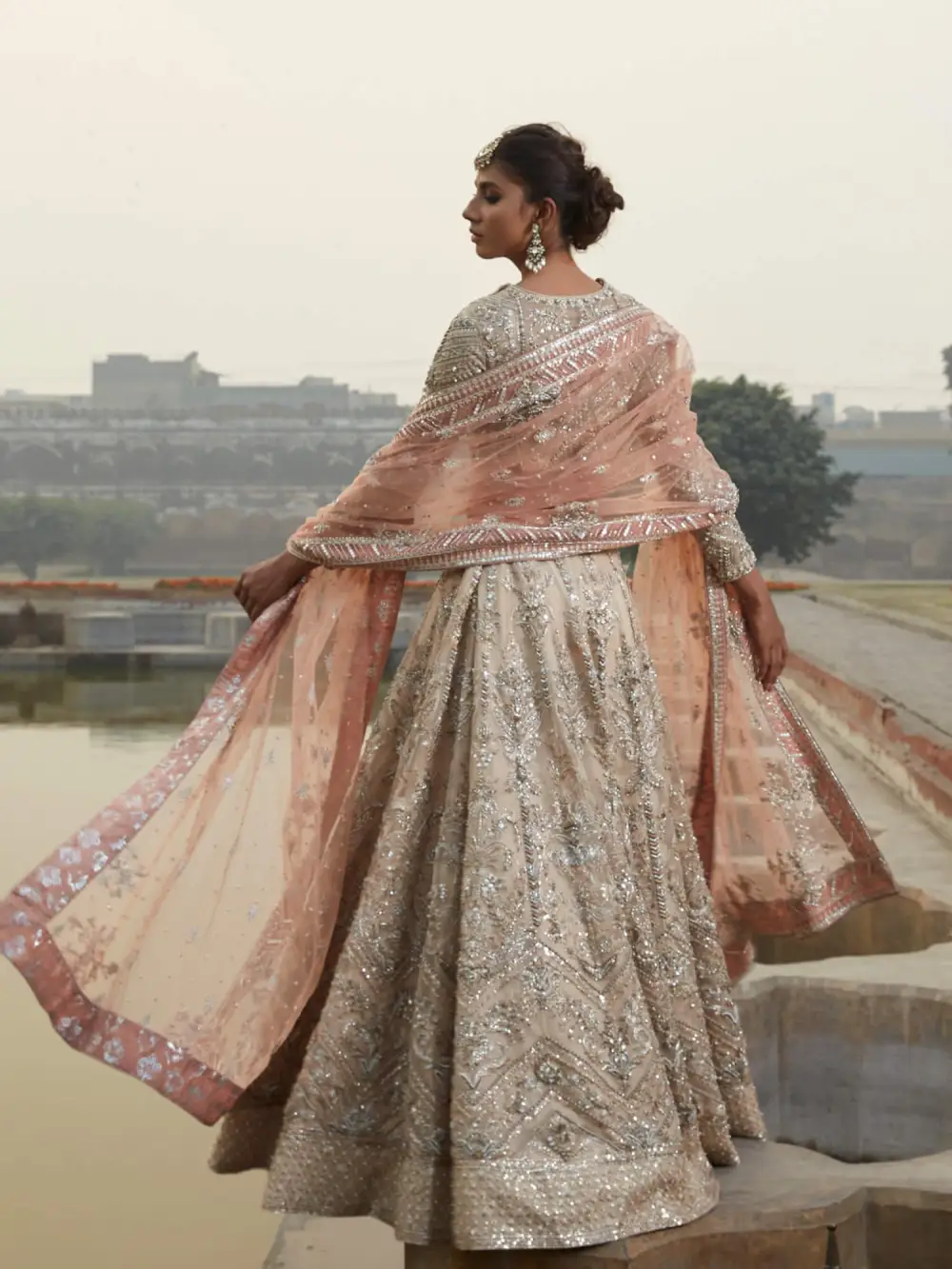 CHOLI W/ LEHENGA & DUPATTA