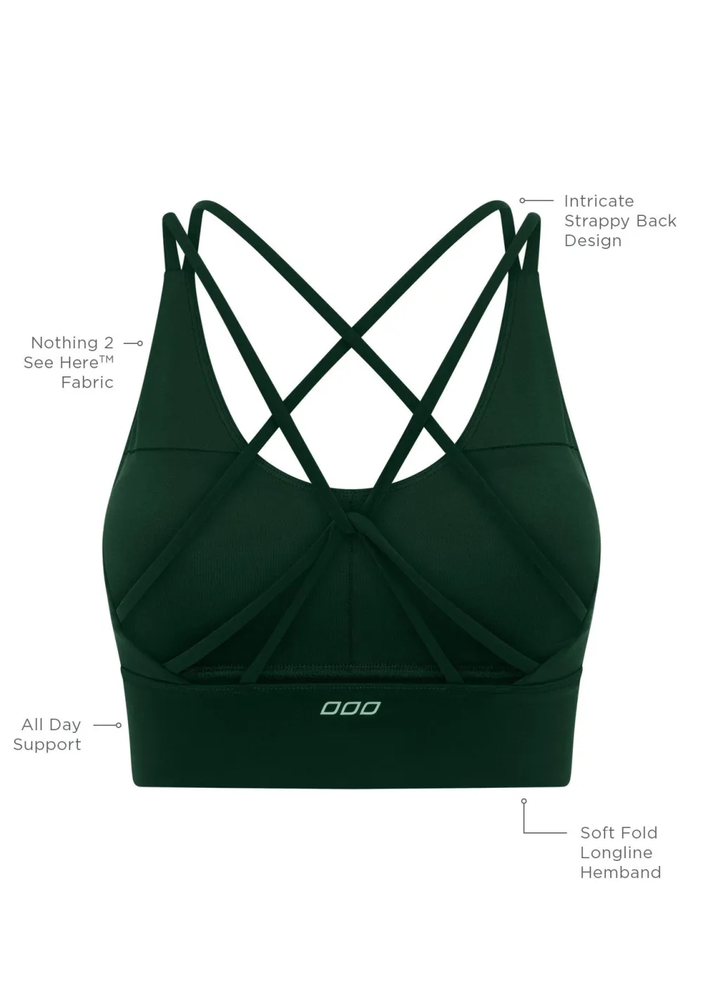 Lotus Longline Sports Bra