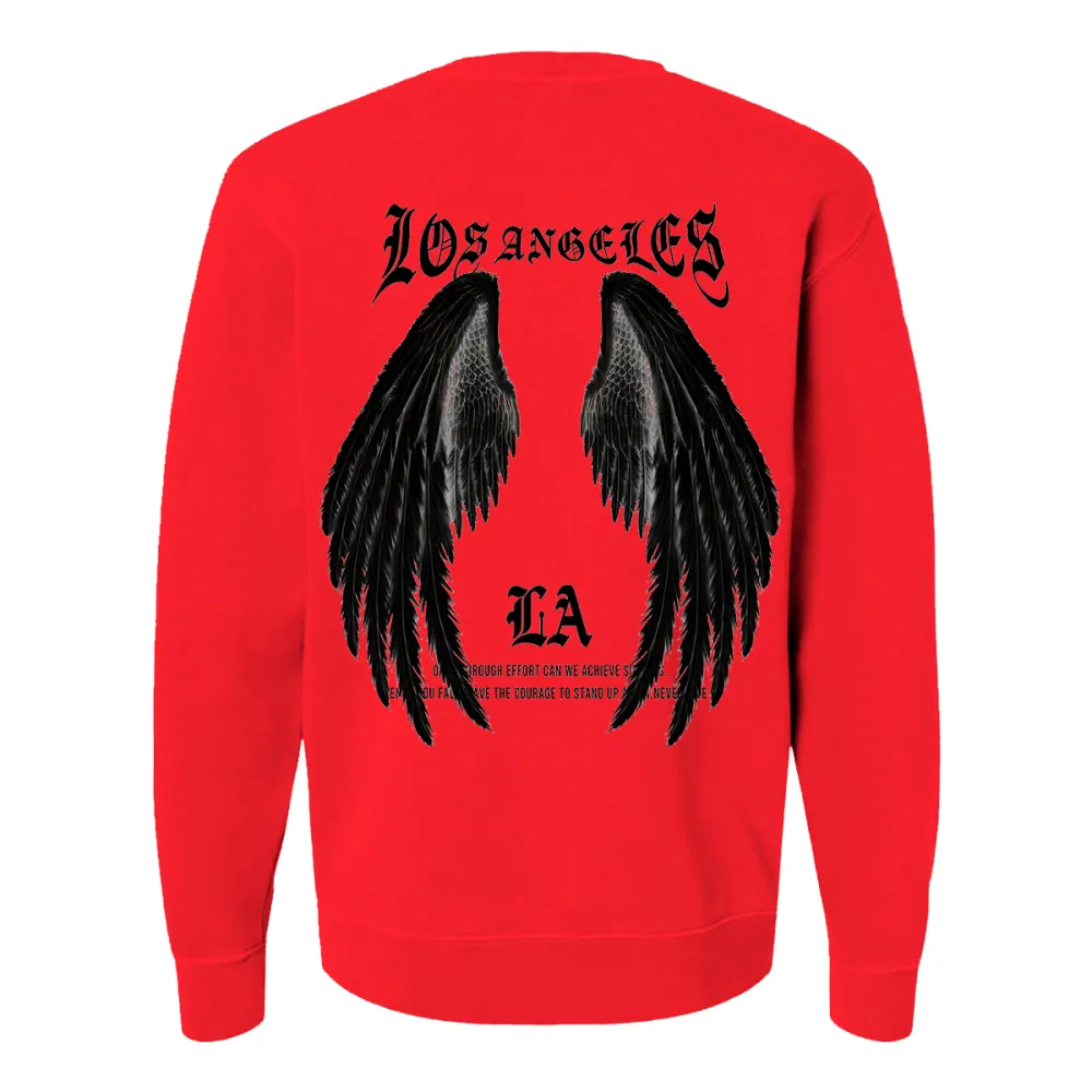 LOS ANGELES DESIGNED PATTERN PRINTED SWEATSHIRT 02