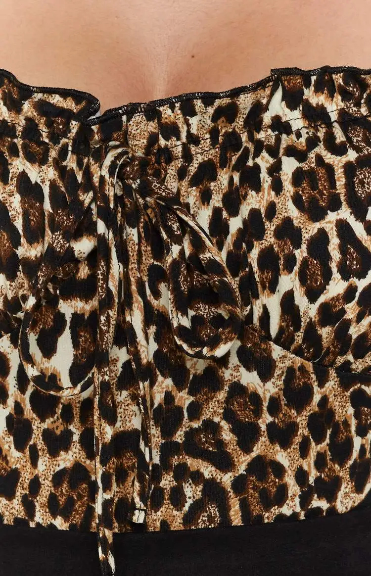 Josefina Bodysuit Leopard