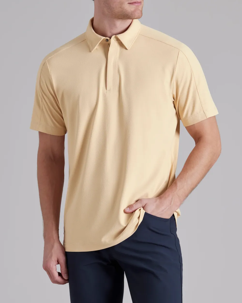 Men's Solid Polo Shirt