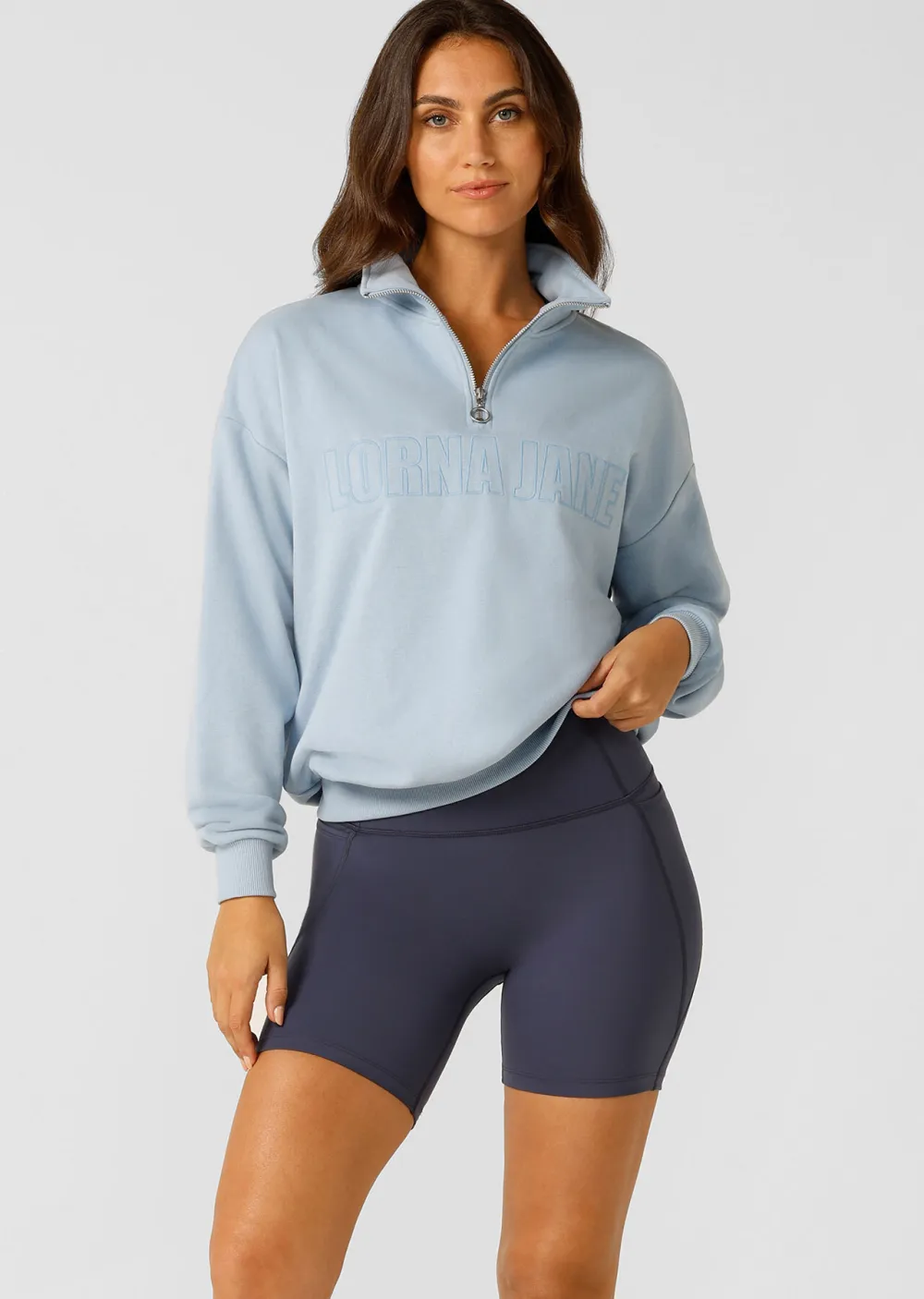 Iconic Quarter Zip Sweat