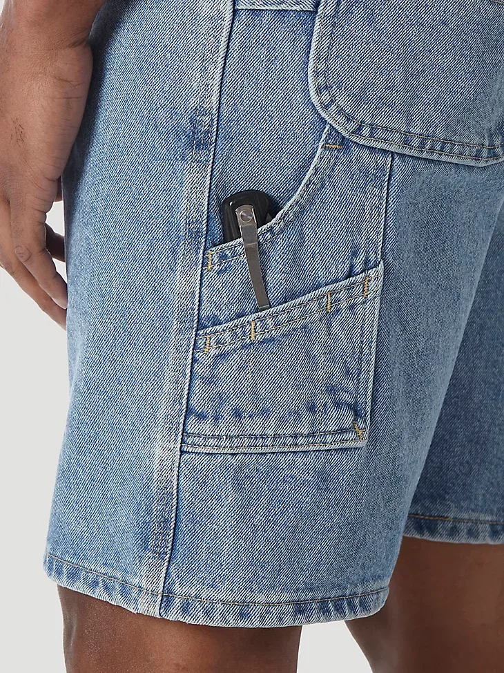 WRANGLER® RIGGS WORKWEAR® CARPENTER SHORT IN VINTAGE INDIGO