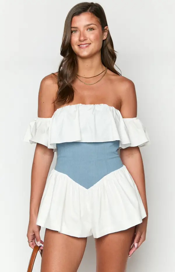 Romi Denim Playsuit