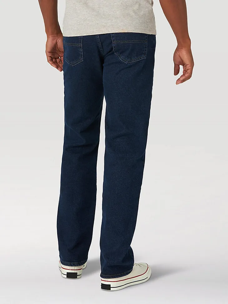 MEN'S WRANGLER AUTHENTICS® REGULAR FIT FLEX JEAN IN VINTAGE BLUE