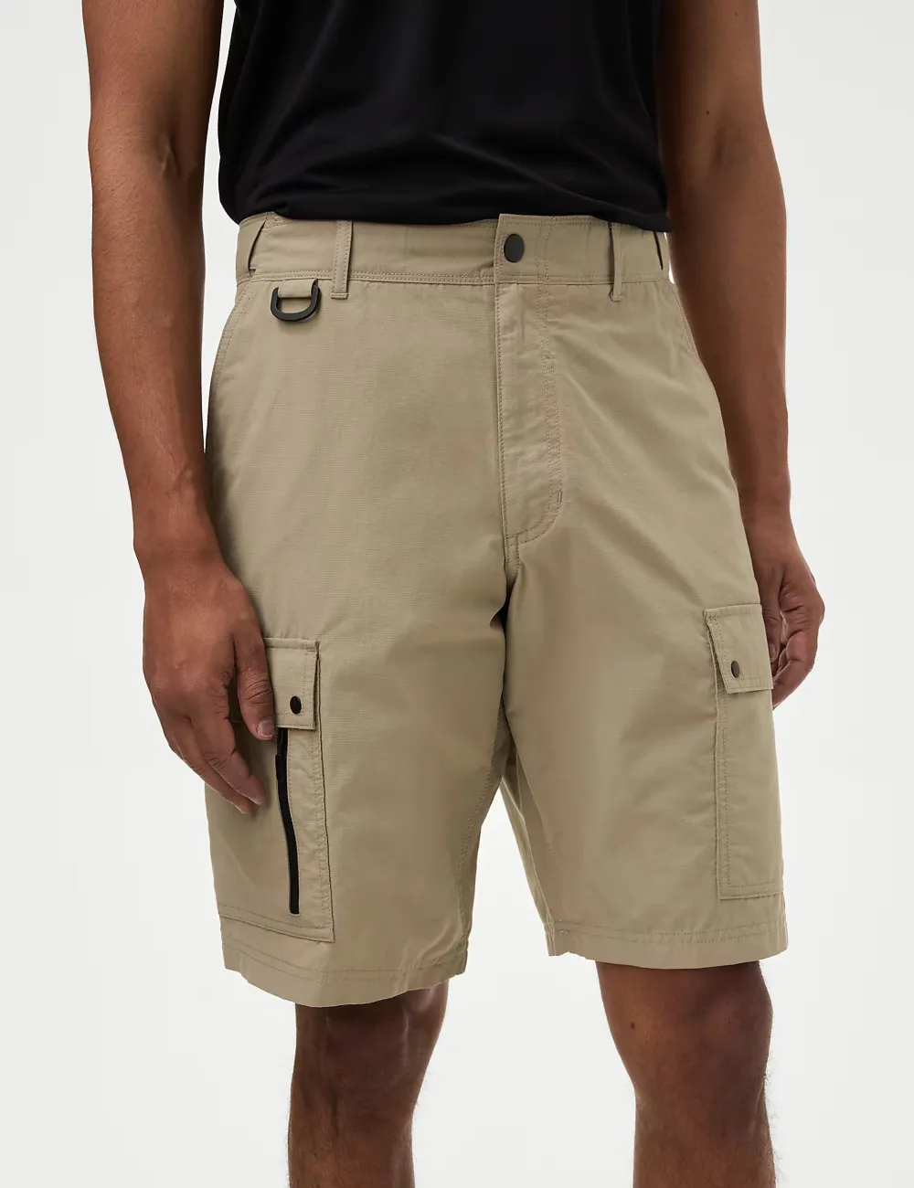 Ripstop Textured Trekking Shorts with Stormwear