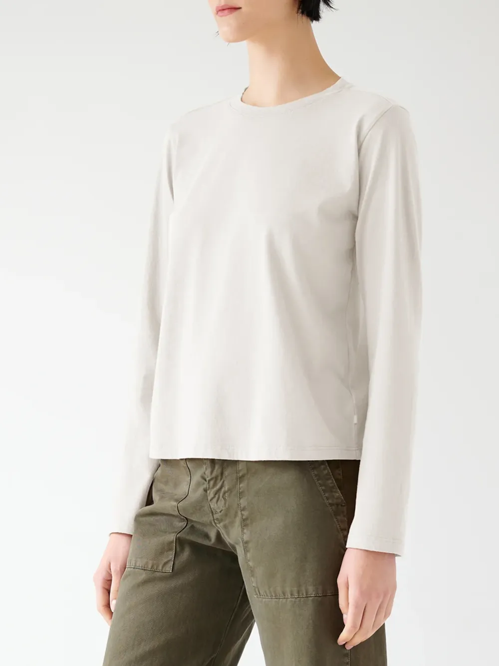 Vicente Banded Neckline Tee