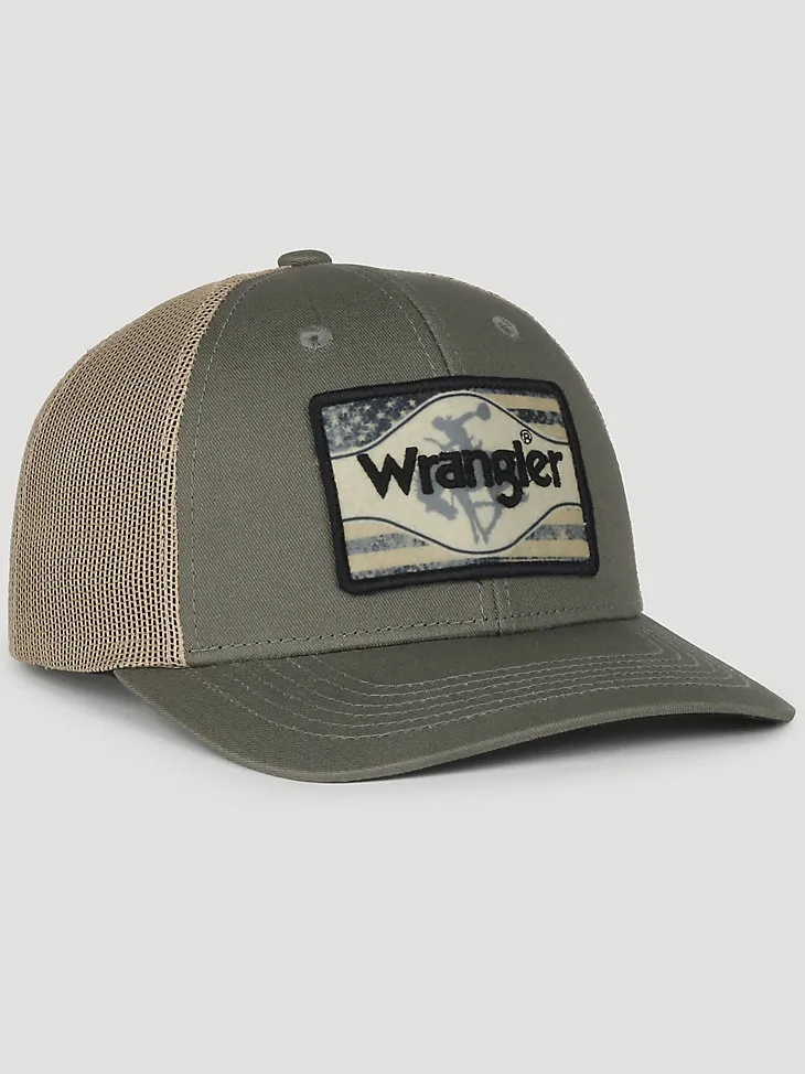 MEN'S BRONCO FLAG BASEBALL CAP IN CHARCOAL