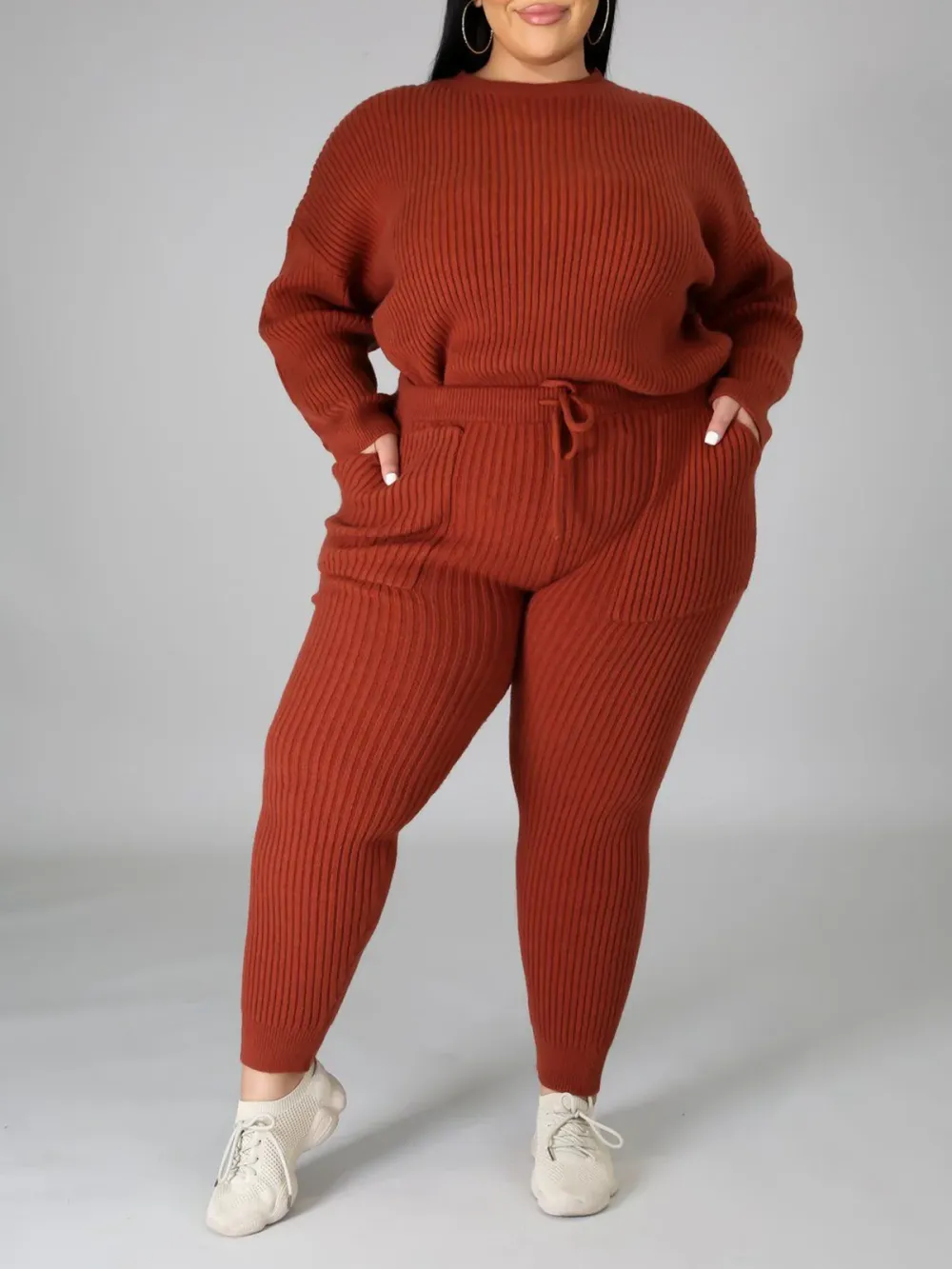 Plus-Size Fashion Knitwear For Women