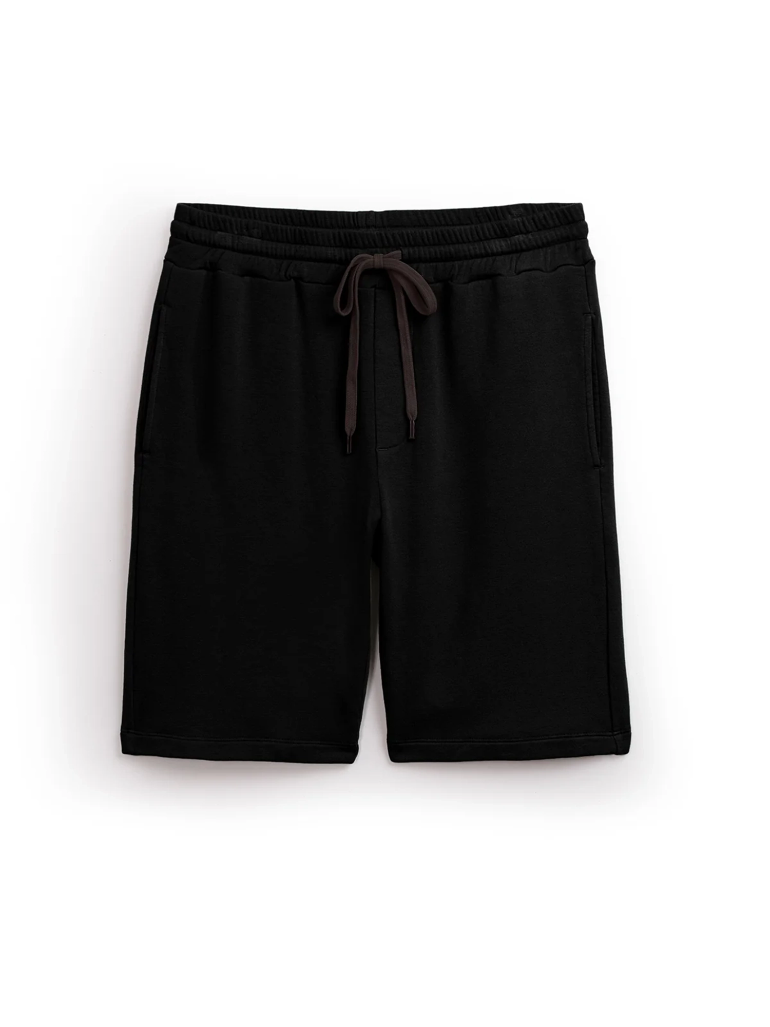 Solid Drawstring Daily Shorts