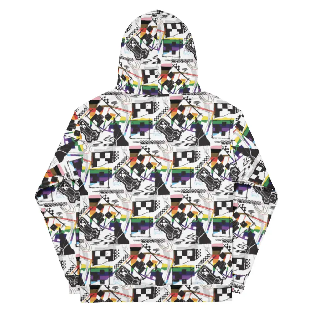 Minecraft Rainbow Adult Hoodie